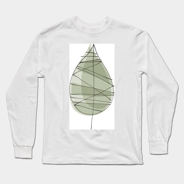 Leaf Long Sleeve T-Shirt by Jonesyinc